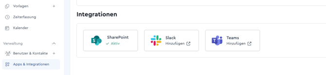 factro Integrationen